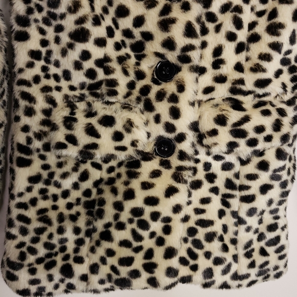 Joe Fresh Animal Print Cheetah Jacket Small 6-7 - Picture 4 of 6